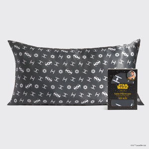 Star Wars™ & Kitsch Satin Pillowcase in Galactic Empire - King