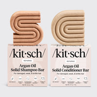 Combo di shampoo e balsamo riparatori all'olio di Argan
