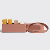 Trousse de voyage à 4 compartiments - Terracota