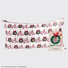The Grinch x Kitsch Federa in raso in Cindy Lou Who - King
