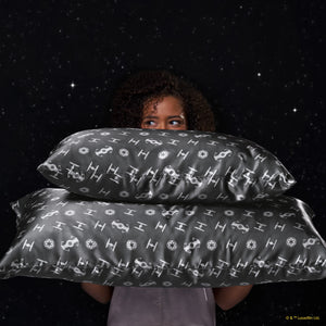 Star Wars™ & Kitsch Satin Pillowcase in Galactic Empire - King
