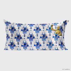 Star Wars™ & Kitsch Satin Pillowcase in R2-D2 & C-3PO - King