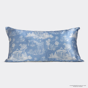 Bridgerton x Kitsch Satin Pillowcase in Garden Toile - King