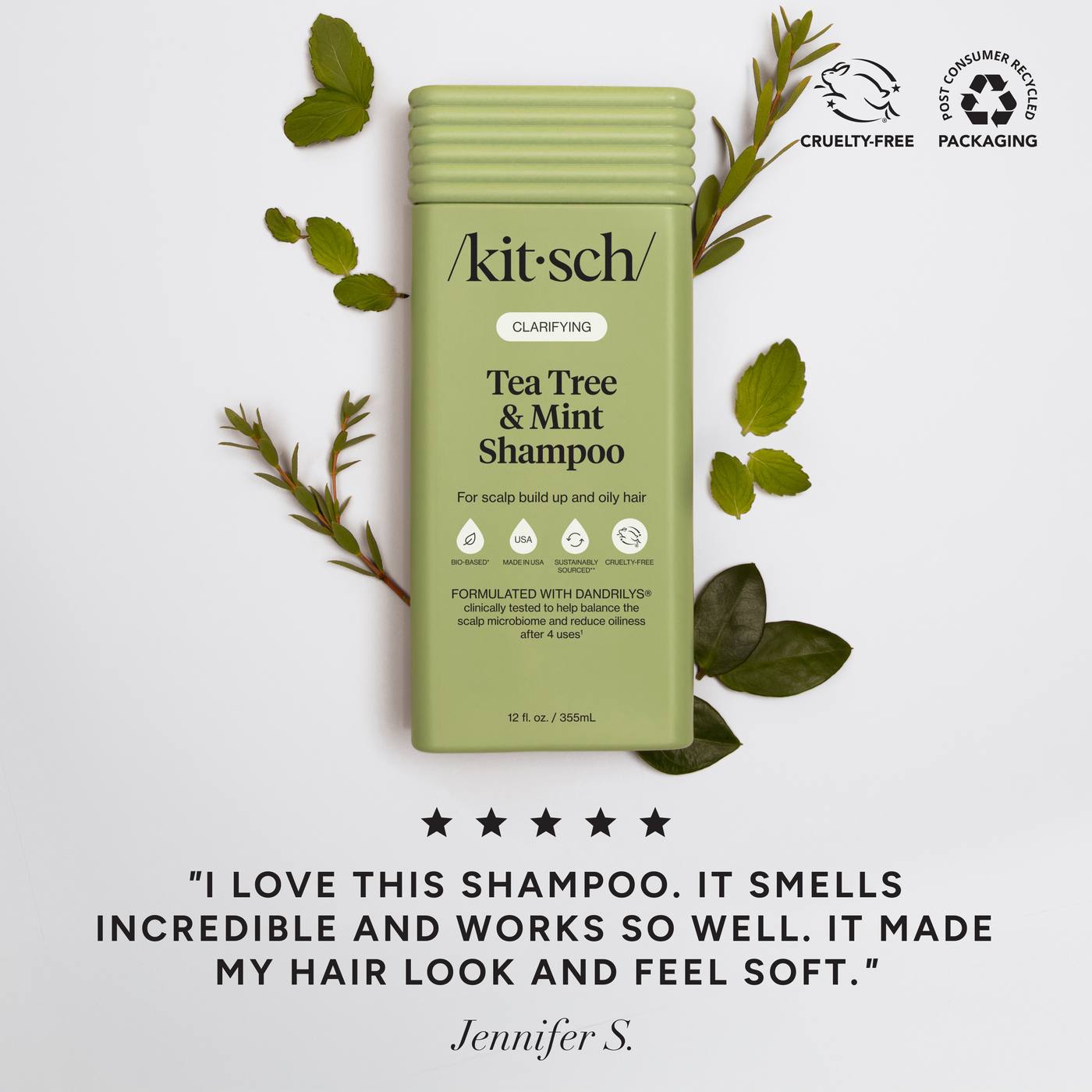 Clarifying Tea Tree & Mint Shampoo & Conditioner Combo
