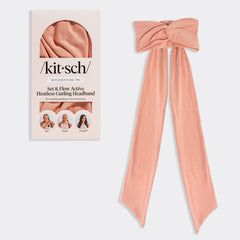 Set & Flow Active Locken-Haarband (Terracotta)
