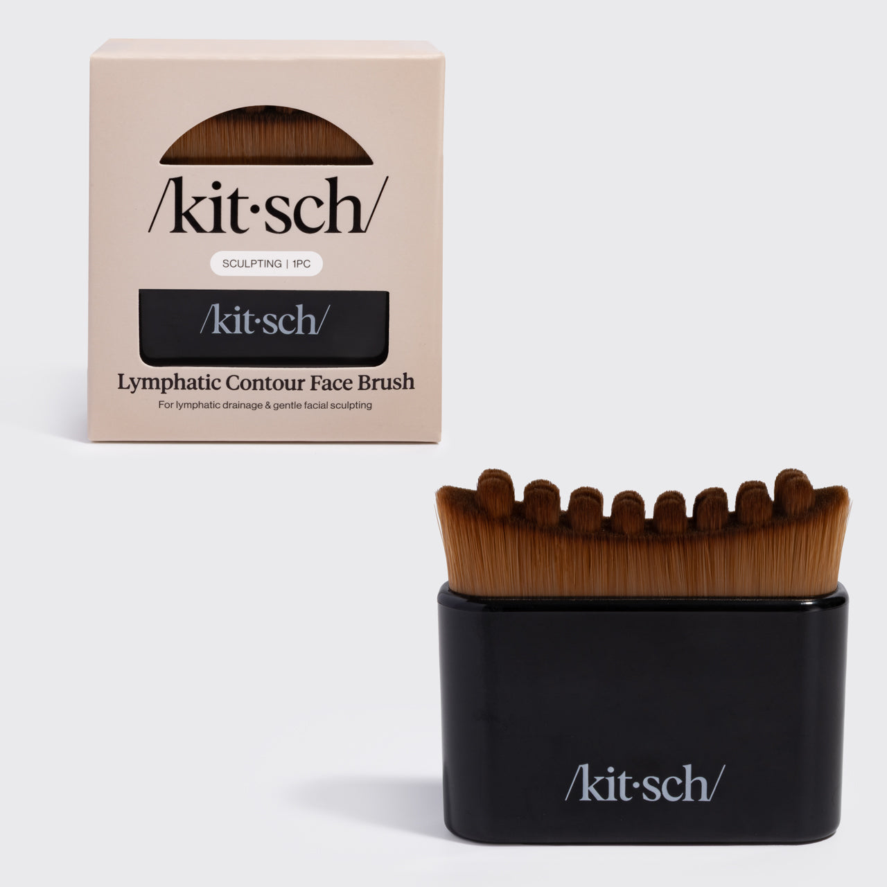 Spazzola Viso Linfatica – Black | KITSCH
