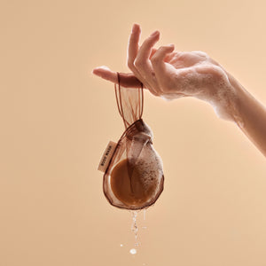 Sacchettino porta sapone - Cioccolato