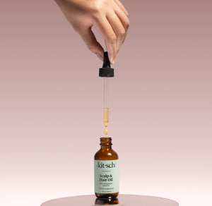 Olio rinforzante per cuoio capelluto e capelli al rosmarino con biotina
