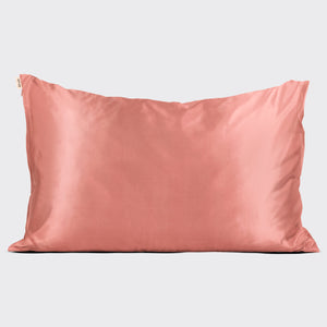 Satin Pillowcase in Terracotta