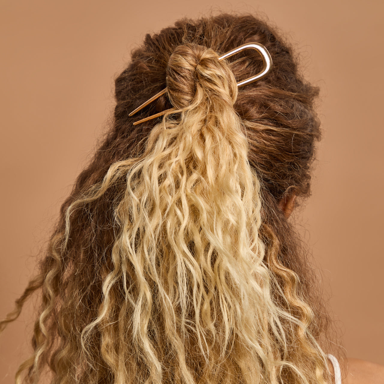 Fermaglio francese per capelli - Dorato