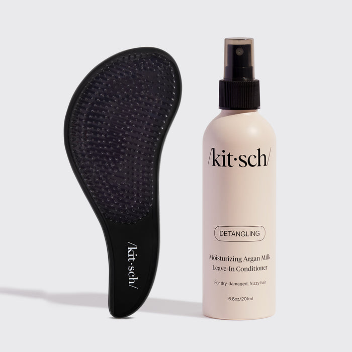 Bundel inwrijfconditioner & borstel