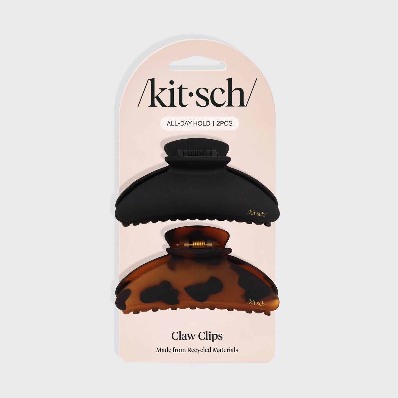 Μεσαία κλιπς νυχιού 2τμχ - Ανακυκλωμένο πλαστικό