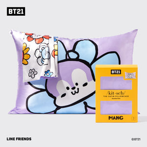 Funda de almohada de satén Kitsch x BT21 - MANG