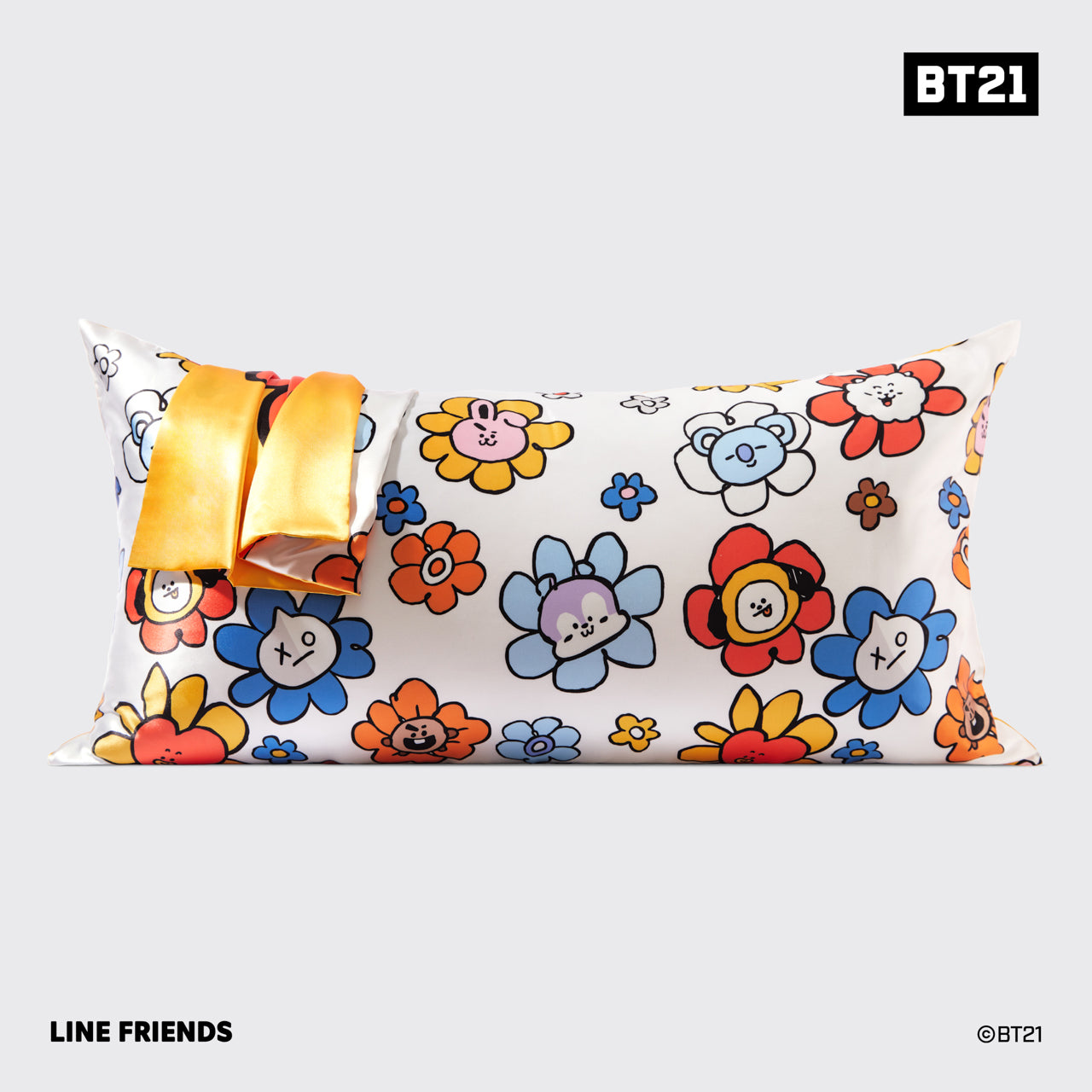 Kitsch x BT21 Satin Pillowcase in CHIMMY - King