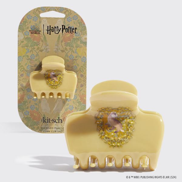 Kitsch x Harry Potter Hufflepuff Cloud Claw Clip - hero product shot