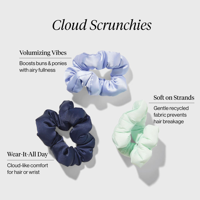 Set di 3 scrunchies Nuvola di bouquet da giardino