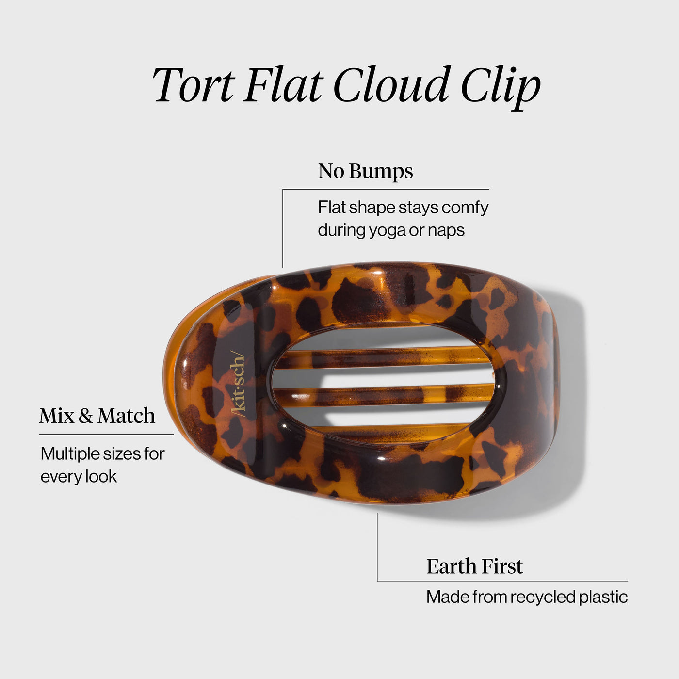 Tort Flat Cloud Clip - Large