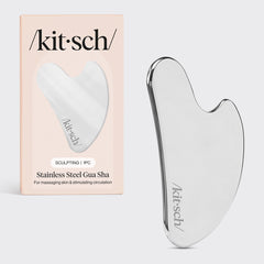 Gua Sha de acero inoxidable