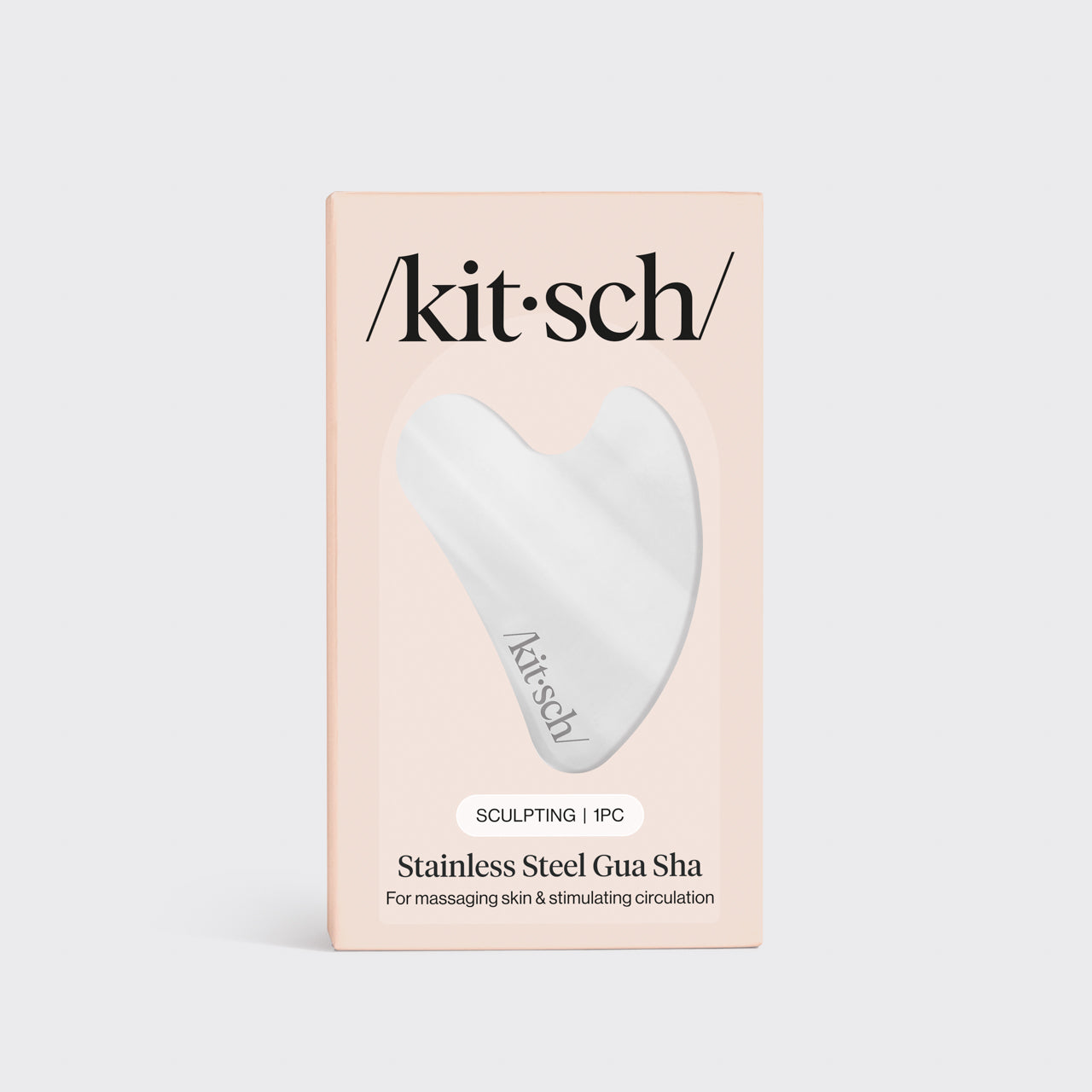 Gua Sha in acciaio inossidabile