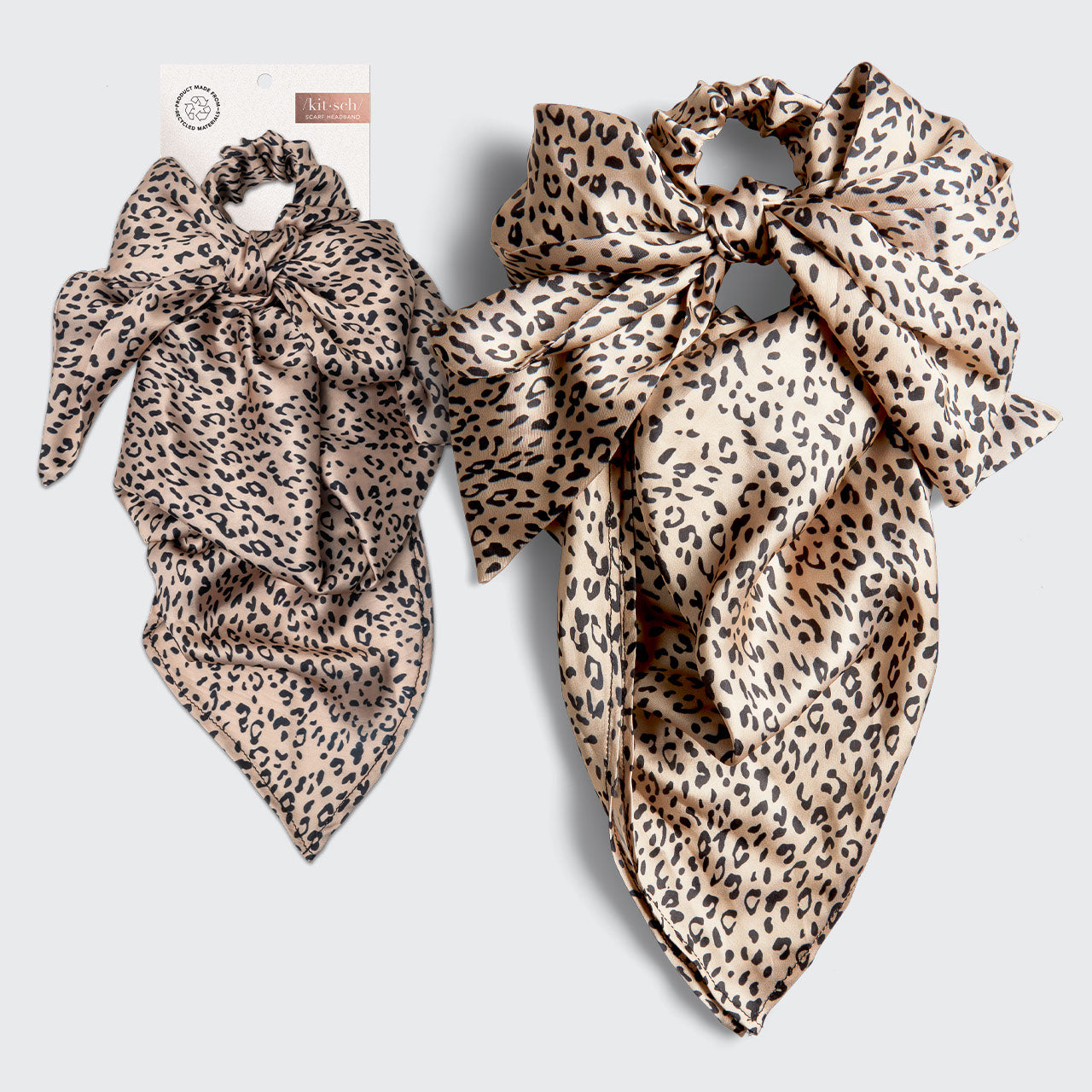 Foulard à cheveux écologique - Léopard