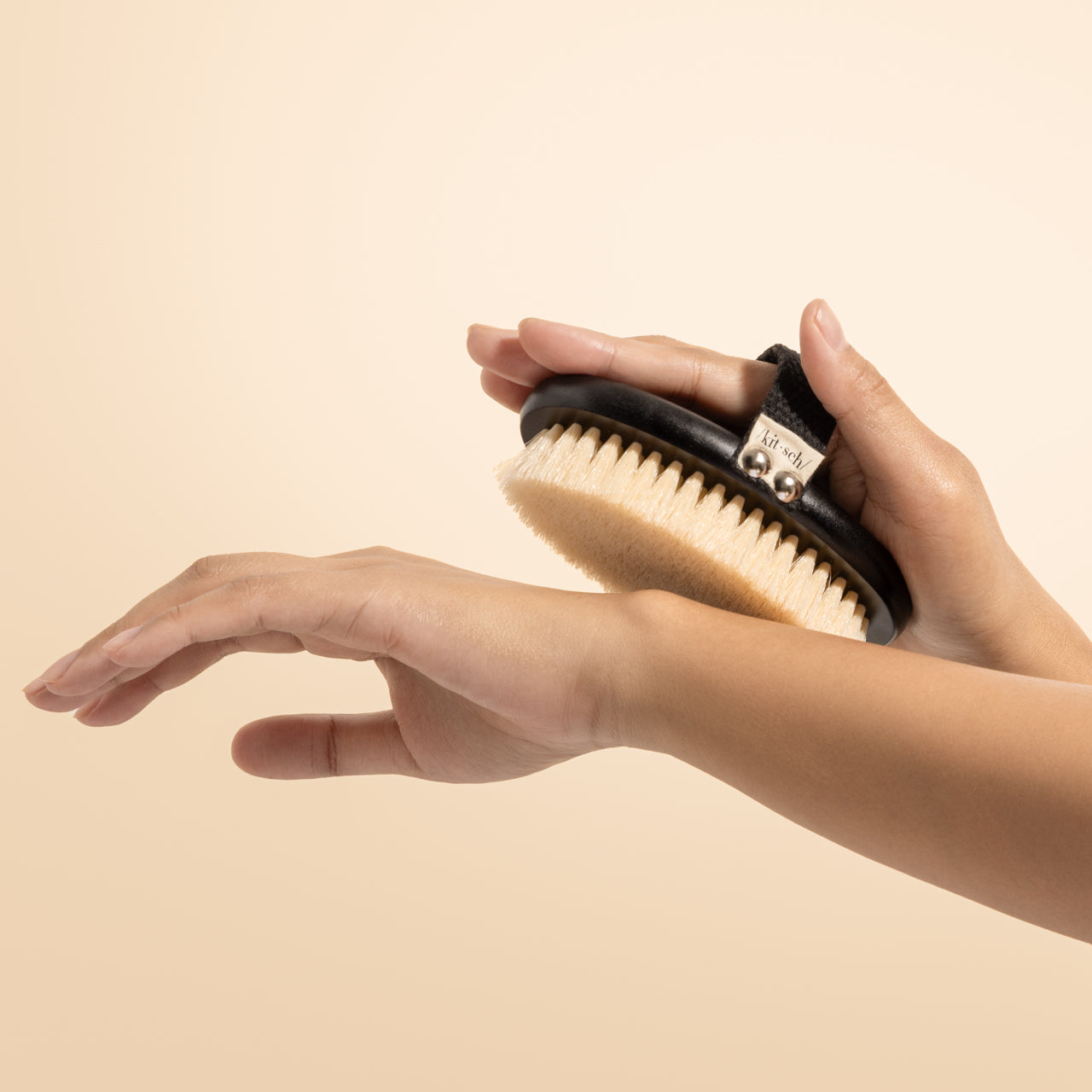 Lichaamsdroge borstel