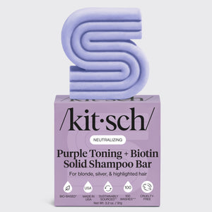 Purple Toning Shampoo Bar voor gekleurd en grijs haar