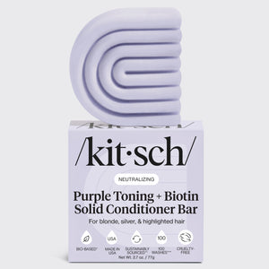 Purple Toning Conditioner Bar voor gekleurd en grijs haar