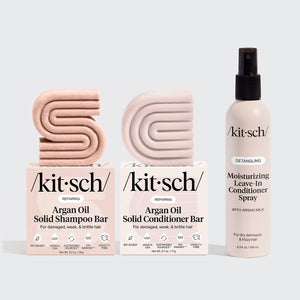 Repairing Argan Oil Shampoo & Conditioner + Leave In Conditioner Bundle