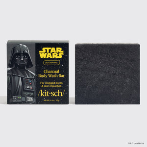 Star Wars™ & Kitsch Charcoal Detoxifying Solid Body Wash - Darth Detox