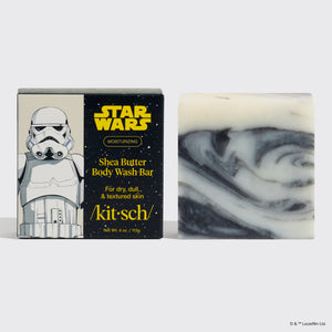 Star Wars™ & Kitsch Shea Butter Moisturizing Solid Body Wash - Stormtrooper Swirl
